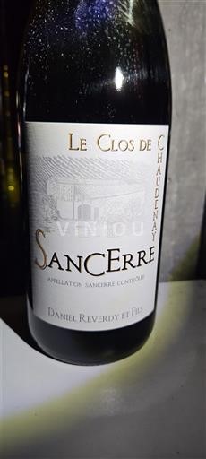 Valle della Loira Sancerre Daniel Reverdy et Fils Le Clos de Chaudenay 2023