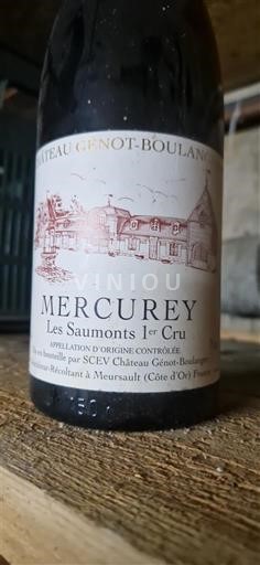 Bourgogne Mercurey Premier Cru Château Genot-Boulanger Les Saumonts 1er Cru 2001