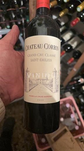 Bordeaux Saint-Émilion Grand Cru Grand Cru Classé Château Corbin 2008