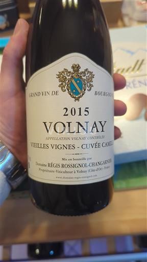 Borgoña Volnay Domaine Régis Rossignol-Changarnier Vieilles Vignes - Camille 2015