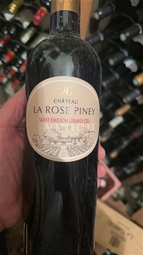 Bordeaux Saint-Émilion Grand Cru Grand Cru Château La Rose Piney 2017