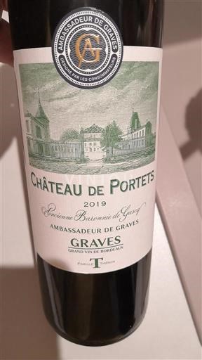 Burdeos Graves Château Portets Ambassadeur de Graves 2019
