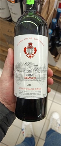 Burdeos Graves Château Peyra La Gravette Cadet 2017