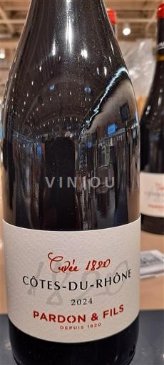 Valle del Rodano Côtes-du-Rhône Pardon & Fils 1820 2024