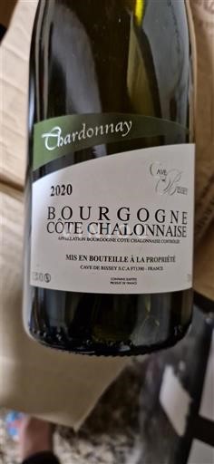 Burgundy Burgundy Côte Chalonnaise Cave de Bissey Chardonnay 2020