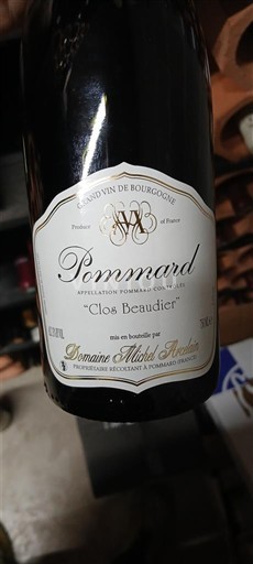 Burgundi Pommard Domaine Michel Arcelain Clos Beaudier 2018