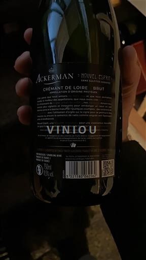 Loire-dalen Crémant-de-Loire Ackerman Nouvel Esprit Ikke årgangsbestemt