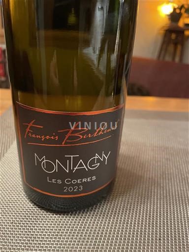 Borgoña Montagny François Berthenet Les Coeres 2023