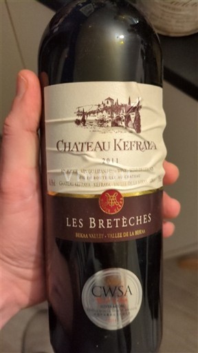 Bekaa Không xác định Château Kefraya Les Bretèches 2011