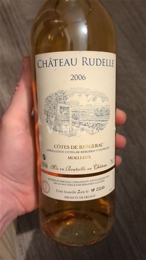 Sydvestfrankrig Côtes-de-bergerac Château Rudelle 2006
