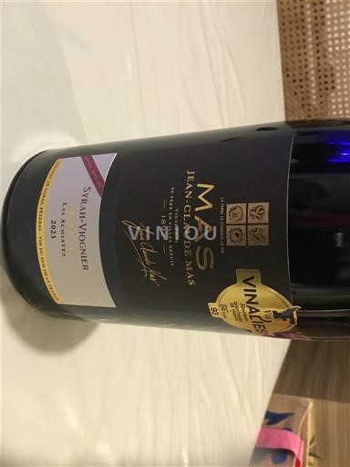 Viinit Rouge sec Syrah-Viognier Jean-Claude Mas 2023 Ranska Languedoc ja Roussillon Pays d'Oc IGP