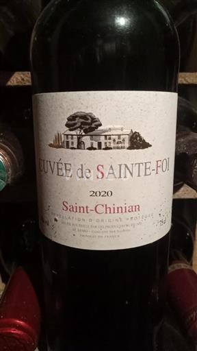 Languedoc Saint-Chinian Cuvée de Sainte-Foi 2020