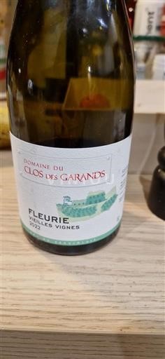Beaujolais Fleurie Domaine Clos des Garands Vieilles Vignes 2022
