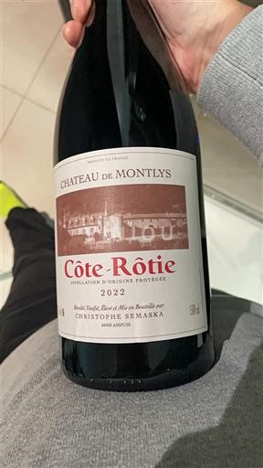 Rhônedalen Côte-rôtie Château Montlys 2021