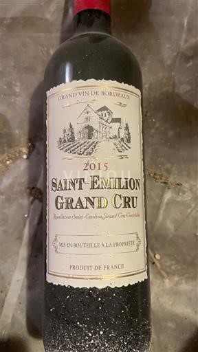 Bordeaux Saint-Émilion Grand Cru Union De Producteurs De Saint Emilion, Haut Gravet 2015