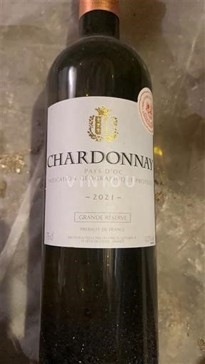 Vine Blanc sec Grande réserve Les Vins du Littoral 2021 Frankrig Languedoc og Roussillon Pays d'Oc IGP