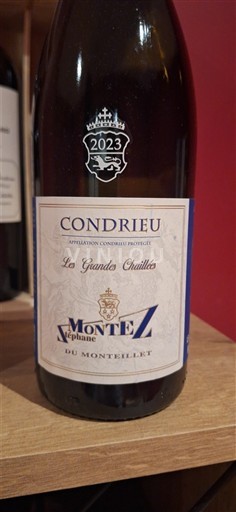 Údolí Rhôny Condrieu Domaine Monteillet Les Grandes Chaillées 2023