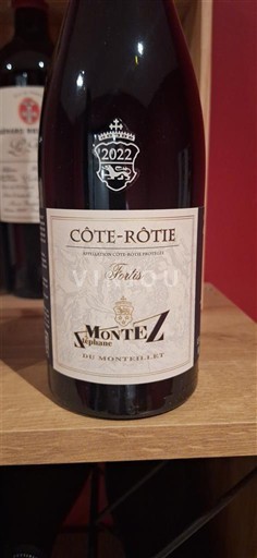 Rhônedalen Côte-rôtie Domaine Monteillet Fortis 2022
