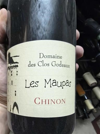 Wijnen Blanc sec Les Maupas Domaine S Clos Godeaux 2022 Frankrijk Loirevallei Chinon AOC