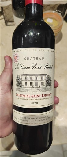 Bordeaux Montagne-saint-émilion Château La Croix Saint-Michel 2020