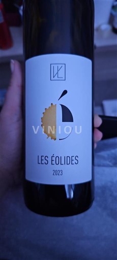 Rượu vang Blanc sec Les Éolides Domaine KL 2023 Pháp Thung lũng sông Loire Không được chỉ định AOC