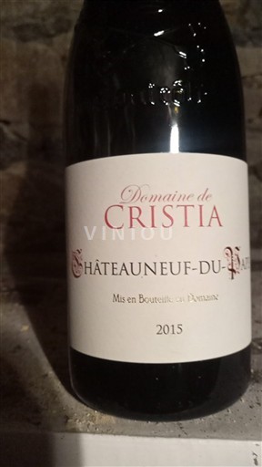 Rhônetal Châteauneuf-du-Pape Domaine Cristia 2015