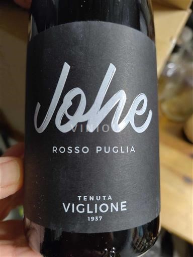 Puglia Tenuta Viglione Johe 2022