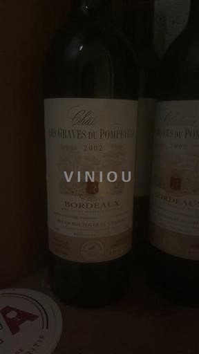 Burdeos Bordeaux Château Les Graves du Pompiot 2002
