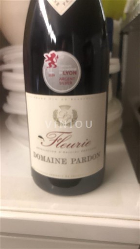 Beaujolais Fleurie Domaine Pardon Sin añada