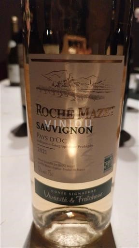 Viinit Blanc sec Cuvée Signature Vivacité & Fraîcheur Roche Mazet 2021 Ranska Languedoc ja Roussillon Pays d'Oc IGP