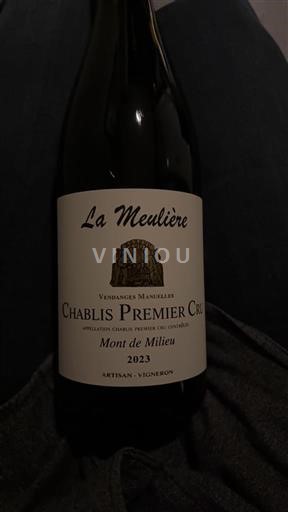 Burgundy Chablis Premier Cru La Meulière Mont de Milieu 2023
