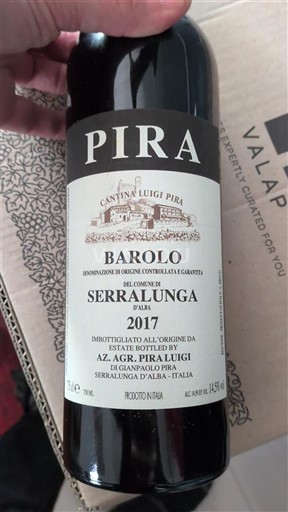 Piemonte Barolo Cantina Luigi Pira Serralunga 2017