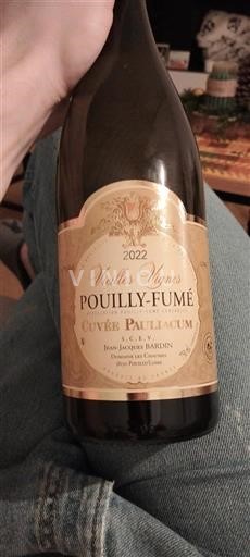 Vale do Loire Pouilly-fumé Jean-Jacques Bardin Paulatum Vieilles Vignes 2022