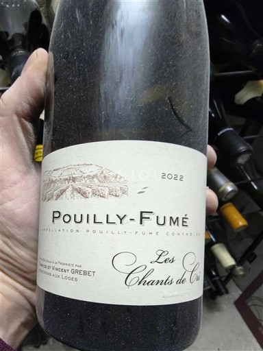Vale do Loire Pouilly-fumé Domaine Vincent Grebet Les Chants de Cri 2022