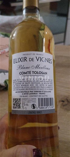 Sud-Ovest Comté tolosan Elixir de Vignes 2023