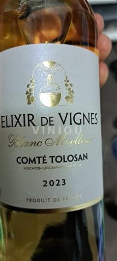 Tây Nam Comté tolosan Elixir de Vignes 2023