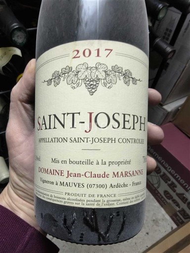 Rhône-dalen Saint-Joseph Domaine Jean-Claude Marsanne 2017