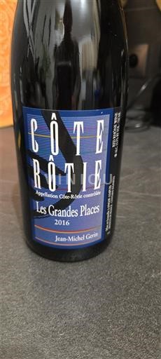 Rhônedalen Côte-rôtie Jean-Michel Gerin Les Grandes Places 2016
