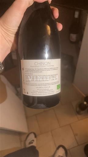 Wijnen Rouge sec Domaine Jourdan 2014 Frankrijk Loirevallei Chinon AOC
