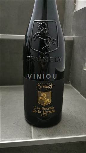 Rhônedalen Côtes du Rhône Domaine Brunely Les Secrets de la Licorne 2023