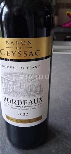 Bordeaux Baron de Ceyssac 2022