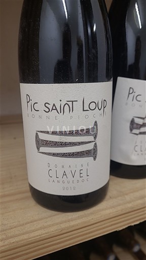 Languedoc Pic-saint-loup Domaine Clavel Bonne Pioche 2012