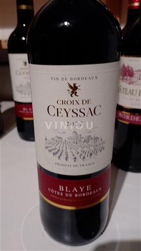 Bordéus Blaye-Côtes-de-Bordéus Croix de Ceyssac 2022
