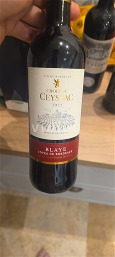 Bordeaux Blaye-Côtes-de-Bordeaux Croix de Ceyssac 2022