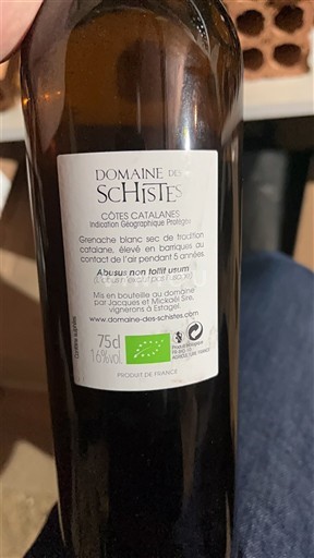 Languedoc in Roussillon Katalonske obale Domaine S Schistes Algo Neleten.