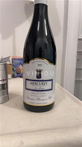 Burgundy Mercurey Domaine Brintet & Fils Les Murgers Vieilles Vignes 2022