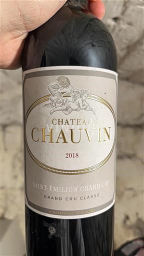 Bordeaux Saint-Émilion Grand Cru Grand Cru Classé Château Chauvin 2018