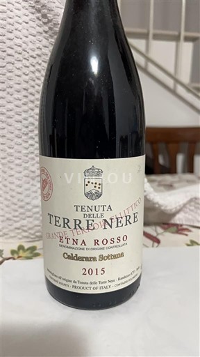 Wines of Sicily Unspecified Tenuta delle Terre Nere Calderara Sottana 2015