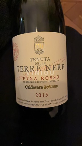 Sicilia Nespecificat Tenuta delle Terre Nere Calderara Sottana 2015