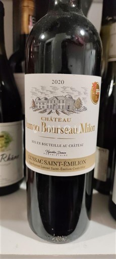 Bordeaux Lussac-saint-émilion Château Mon Bourseau Milon 2020